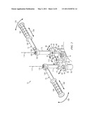 ADJUSTABLE HANDLEBAR ASSEMBLY FOR A SADDLE-TYPE VEHICLE diagram and image