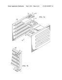 Adjustable Width Cassette for Wafer Film Frames diagram and image