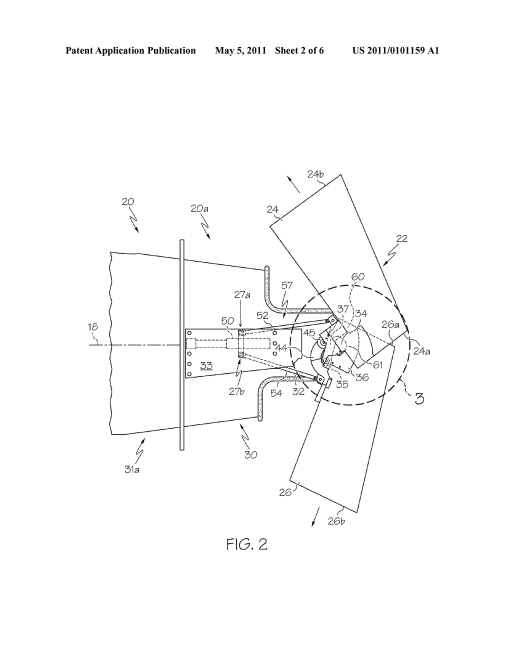 NESTED FAIRING THRUST REVERSER - diagram, schematic, and image 03