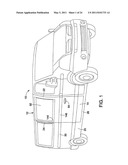 VEHICLE SLIDING DOOR STRUCTURE diagram and image