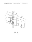 Ratcheting Rack-Mount Kit Reinforcement Mechanism for Storage Rack diagram and image