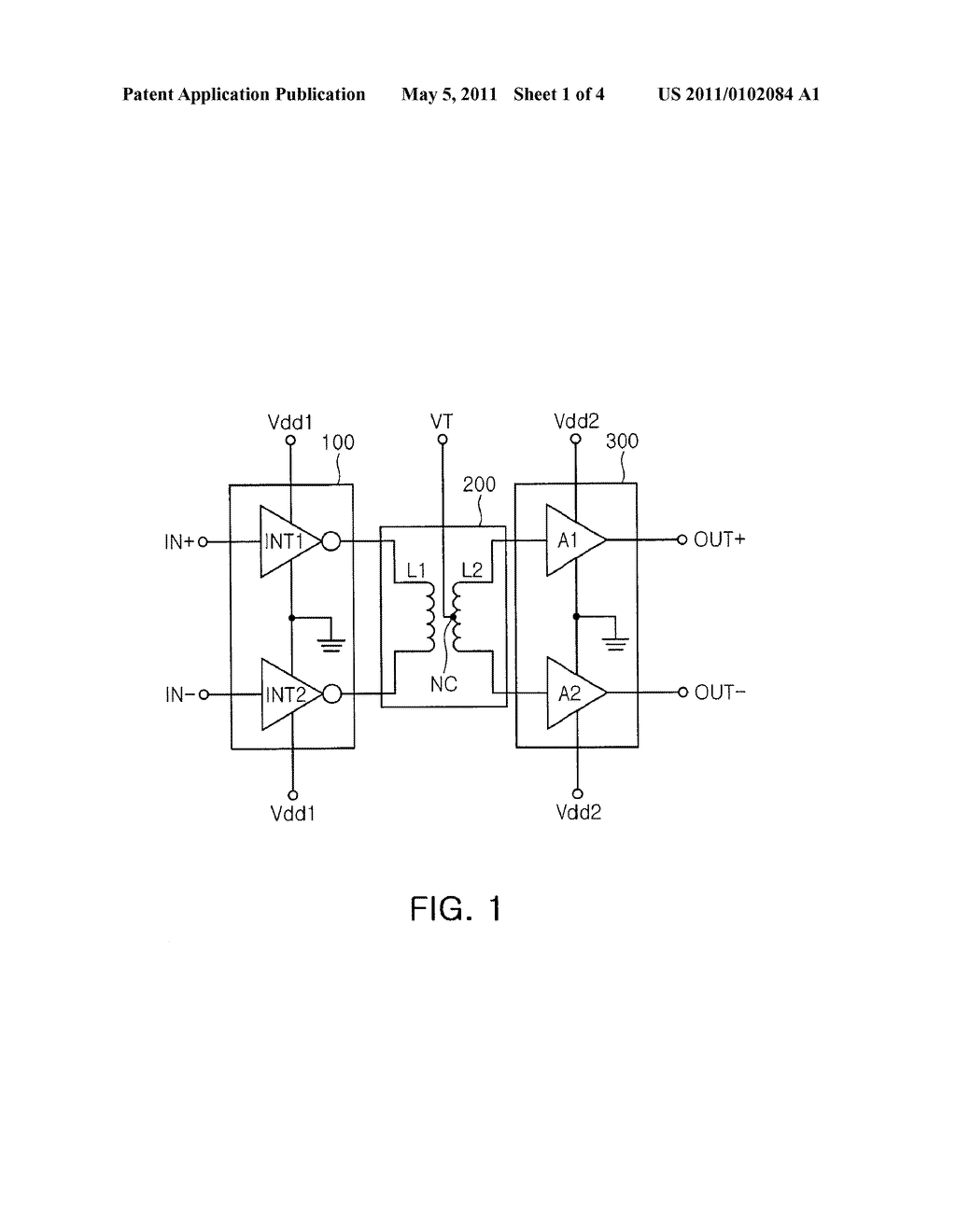 MULTI-STAGE CMOS POWER AMPLIFIER - diagram, schematic, and image 02