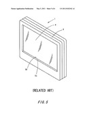 HOLDING STRUCTURE FOR A TOUCH PANEL diagram and image