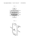 METHOD FOR CONTROLLING OPERATIONS ACCORDING TO MECHANICAL TOUCHING ACTIONS AND PORTABLE ELECTRONIC DEVICE ADAPTED TO THE SAME diagram and image