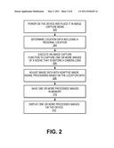 IMAGE CAPTURING DEVICES USING DEVICE LOCATION INFORMATION TO ADJUST IMAGE DATA DURING IMAGE SIGNAL PROCESSING diagram and image