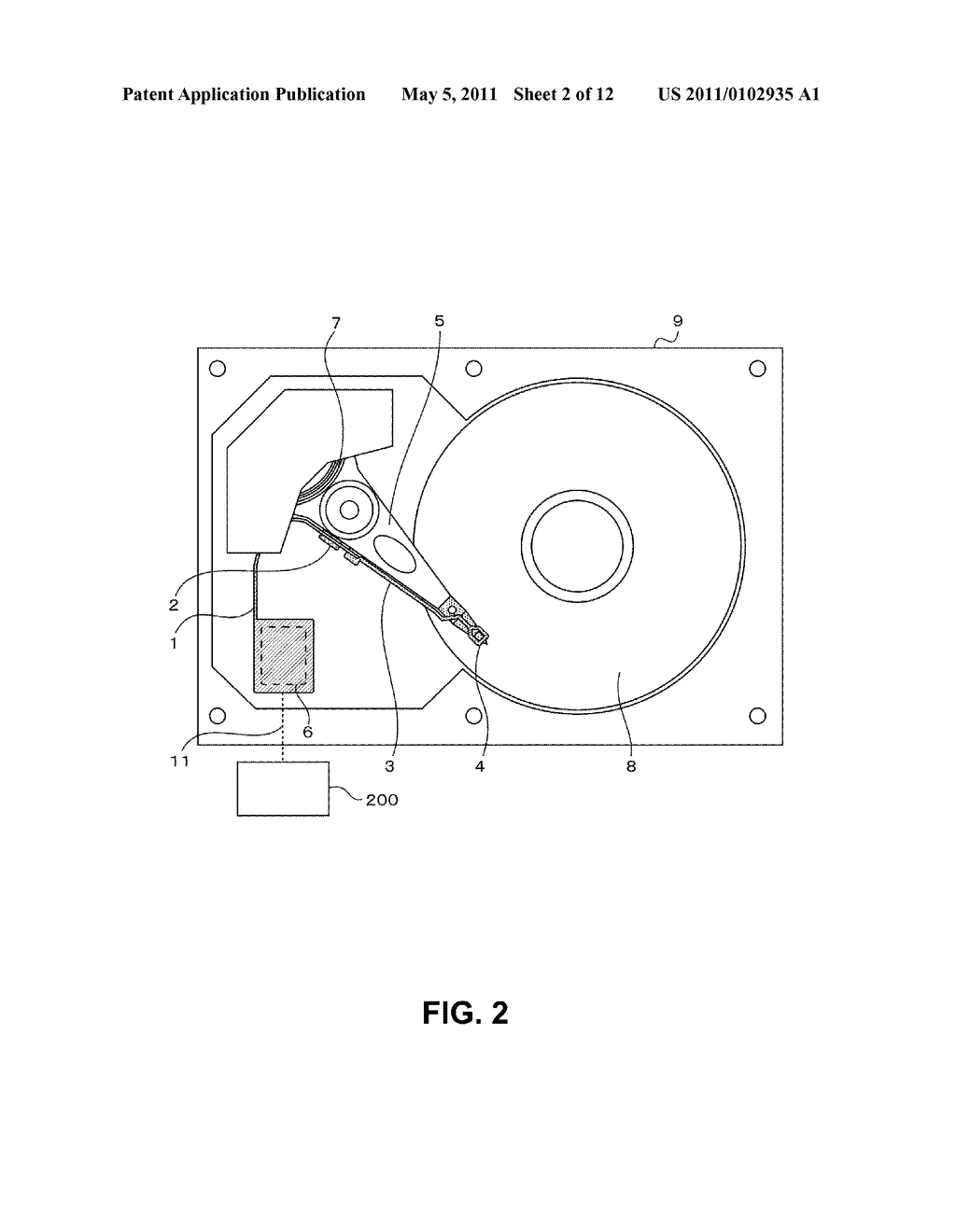 HEAD-STACK ASSEMBLY INCLUDING HEAT-DISSIPATION AND IMPEDANCE-MATCHING STRUCTURE AND HARD-DISK DRIVE USING THE HEAD-STACK ASSEMBLY - diagram, schematic, and image 03