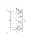 ELECTRONIC DEVICE INCLUDING POP-OUT STYLUS diagram and image