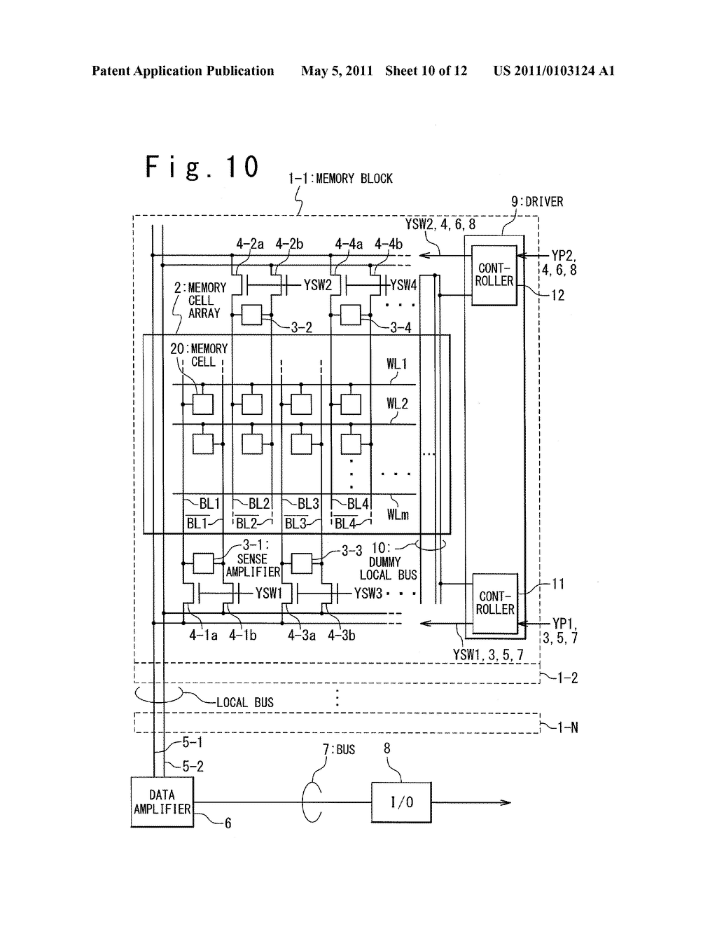 SEMICONDUCTOR MEMORY DEVICE - diagram, schematic, and image 11