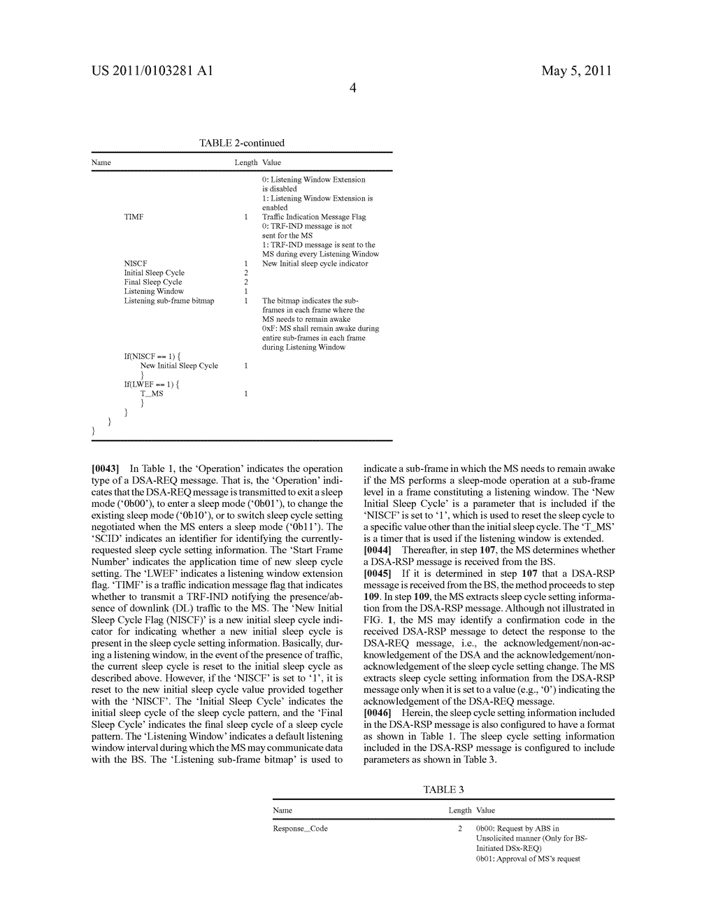 APPARATUS AND METHOD FOR NEGOTIATING SLEEP CYCLE SETTING BETWEEN BASE STATION AND MOBILE STATION IN WIRELESS COMMUNICATION SYSTEM - diagram, schematic, and image 10