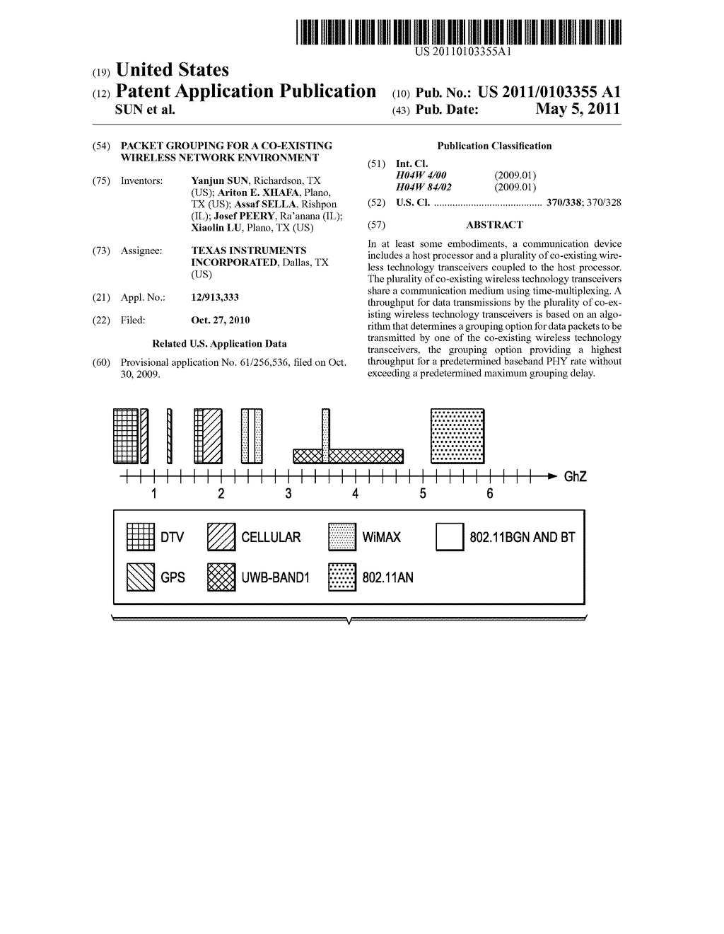 PACKET GROUPING FOR A CO-EXISTING WIRELESS NETWORK ENVIRONMENT - diagram, schematic, and image 01