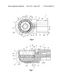 Air-driven rotary cutting tool diagram and image