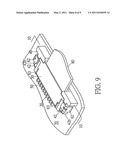 FLEXIBLE CIRCUIT BOARD CONNECTOR WITH ANTI-DISENGAGEMENT MOVABLE COVER diagram and image