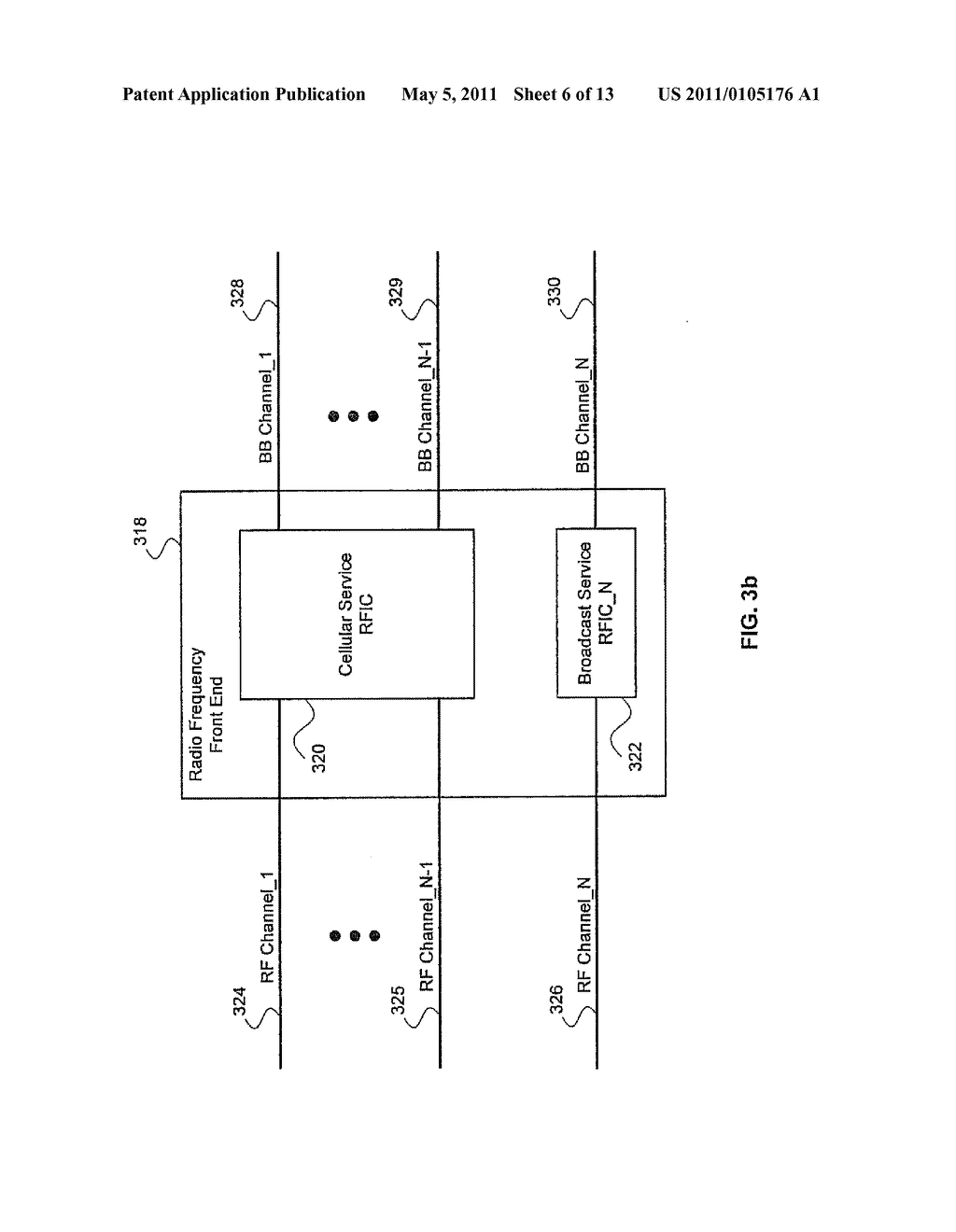 Method and System for Mobile Receiver Architecture for US Band Cellular and VHF/UHF Broadcasting - diagram, schematic, and image 07