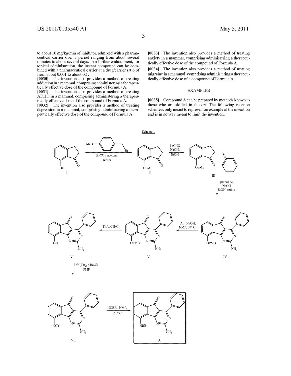 2-AMINO-9-[4-(4-METHOXY-PHENOXY)-PIPERIDIN-1-YL]-4-PHENYL-INDENO[1,2-D]PYR- IMIDIN-5-ONE AND ITS USE AS A HIGHLY SELECTIVE ADENOSINE A2a RECEPTOR ANTAGONIST - diagram, schematic, and image 04