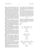 CROSSLINKABLE SUBSTITUTED FLUORENE COMPOUNDS AND CONJUGATED OLIGOMERS OR POLYMERS BASED THEREON diagram and image