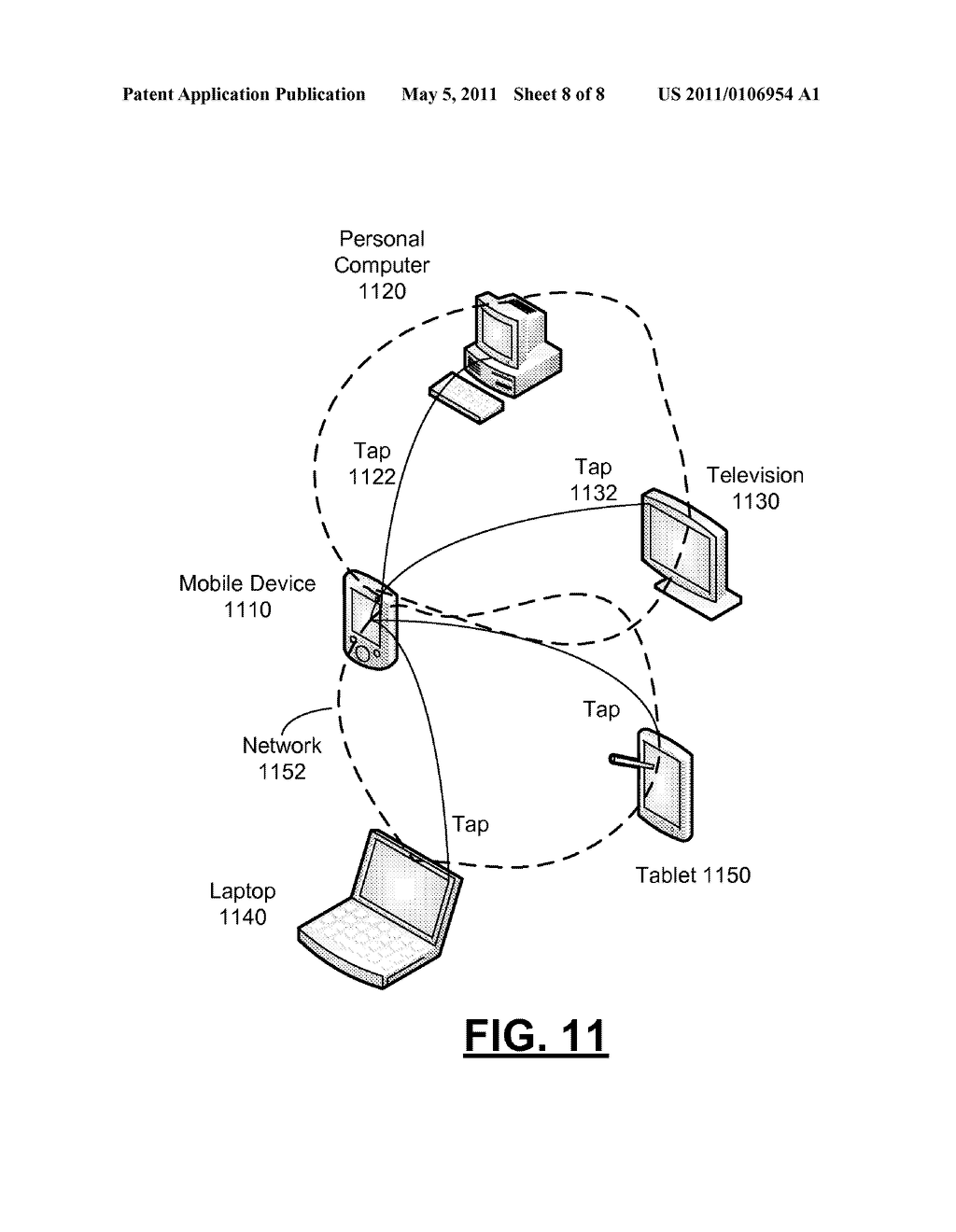 SYSTEM AND METHOD FOR INDUCTIVELY PAIRING DEVICES TO SHARE DATA OR RESOURCES - diagram, schematic, and image 09