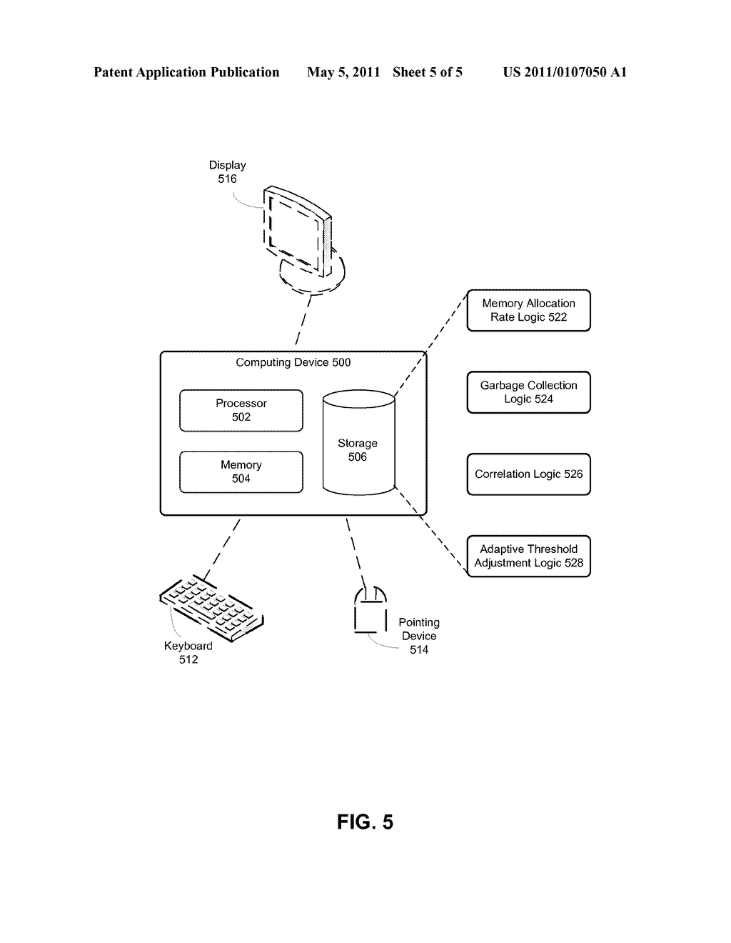 ADAPTIVE TRIGGERING OF GARBAGE COLLECTION - diagram, schematic, and image 06