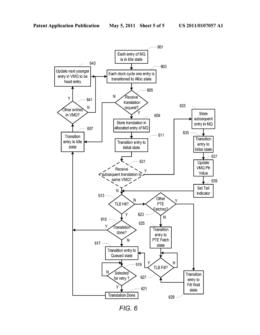 ADDRESS TRANSLATION UNIT WITH MULTIPLE VIRTUAL QUEUES - diagram, schematic, and image 06