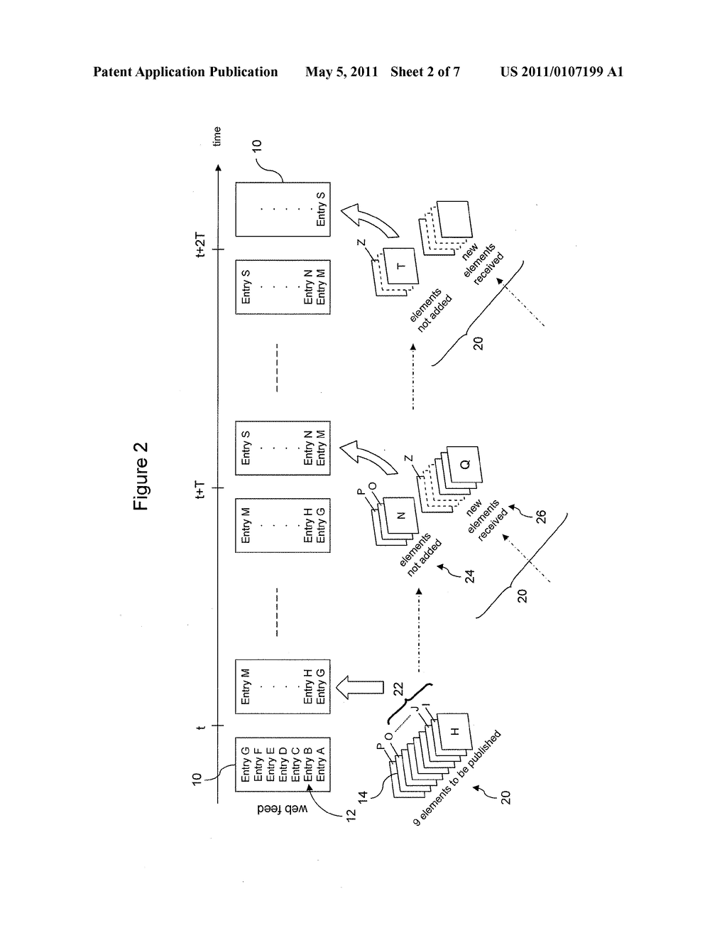 METHOD OF GENERATING A WEB FEED AND AN ASSOCIATED SYSTEM - diagram, schematic, and image 03