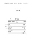 IMAGE FORMING APPARATUS AND ENLARGEMENT DISPLAY METHOD OF TARGET AREA THEREOF diagram and image