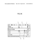 IMAGE FORMING APPARATUS AND ENLARGEMENT DISPLAY METHOD OF TARGET AREA THEREOF diagram and image