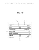 IMAGE FORMING APPARATUS AND ENLARGEMENT DISPLAY METHOD OF TARGET AREA THEREOF diagram and image