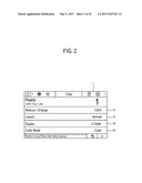 IMAGE FORMING APPARATUS AND MENU SELECT AND DISPLAY METHOD THEREOF diagram and image