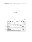 IMAGE FORMING APPARATUS AND MENU SELECT AND DISPLAY METHOD THEREOF diagram and image