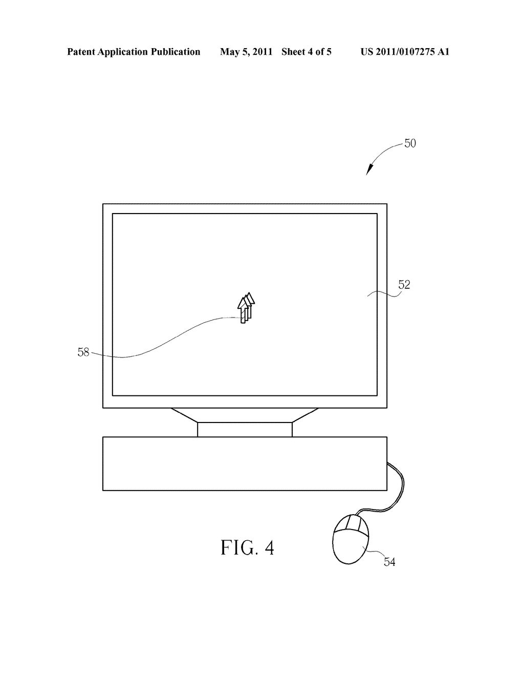 METHOD OF TESTING A CURSOR INTERACTIVE WITH A POINTING DEVICE ON A DISPLAYING DEVICE - diagram, schematic, and image 05