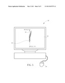 METHOD OF TESTING A CURSOR INTERACTIVE WITH A POINTING DEVICE ON A DISPLAYING DEVICE diagram and image