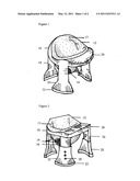 Standing baby shower seat diagram and image