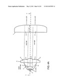 Method for constructing a lamp for radiating a warning signal diagram and image