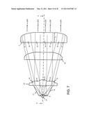 Method for constructing a lamp for radiating a warning signal diagram and image