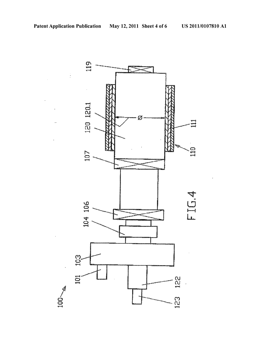 METHOD AND DEVICE FOR WINDING METAL STRIP MATERIAL - diagram, schematic, and image 05