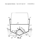 Combination Catamaran and V-hull diagram and image