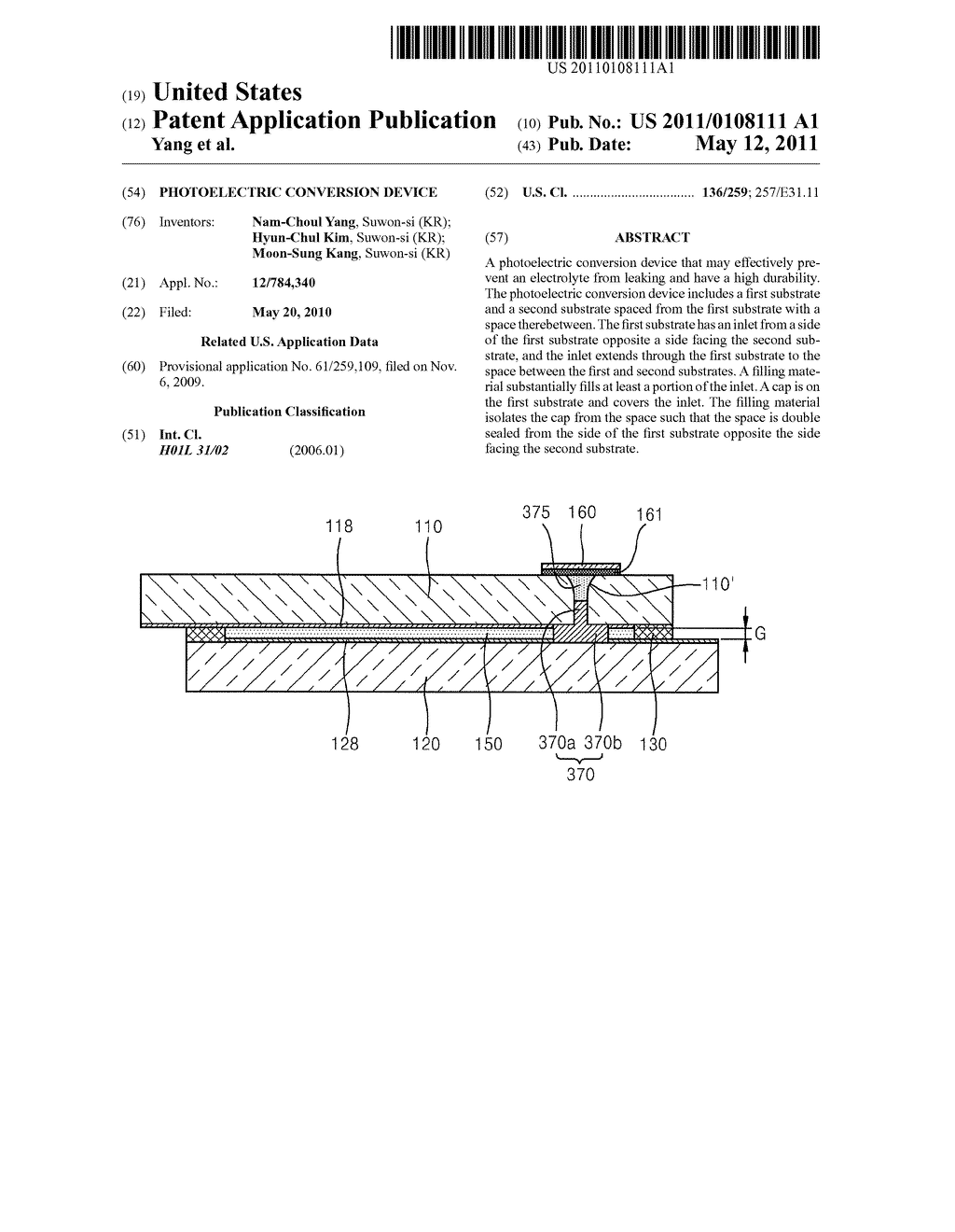 PHOTOELECTRIC CONVERSION DEVICE - diagram, schematic, and image 01