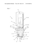 Device, Kit, And Method For Filling a Flexible Reservoir Container In A Negative Pressure Chamber diagram and image