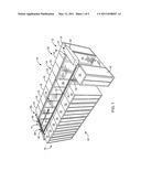 RETRACTABLE COMPUTER RACK AISLE ROOF diagram and image