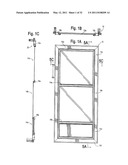 DOOR WITH RETRACTABLE SCREEN diagram and image