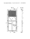 DOOR WITH RETRACTABLE SCREEN diagram and image