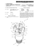 Drill Bit With Recessed Center diagram and image