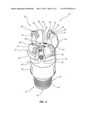 Drill Bit With Recessed Center diagram and image