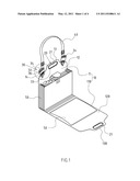 PORTABLE FILE FOLDER WITH HANGING FUNCTIONS diagram and image