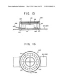 BLOWER TYPE CHEMICAL DIFFUSING APPARATUS, AND CHEMICAL CARTRIDGE AND CHEMICAL IMPREGNATED BODY USED THEREFOR diagram and image