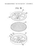 BLOWER TYPE CHEMICAL DIFFUSING APPARATUS, AND CHEMICAL CARTRIDGE AND CHEMICAL IMPREGNATED BODY USED THEREFOR diagram and image