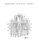 CLOSED CASE OSCILLATING SPRINKLER diagram and image