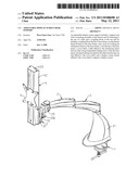 Adjustable display screen desk support diagram and image