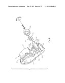 Adjustable display screen desk support diagram and image