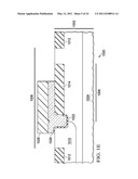 MOS TRANSISTOR WITH GATE TRENCH ADJACENT TO DRAIN EXTENSION FIELD INSULATION diagram and image