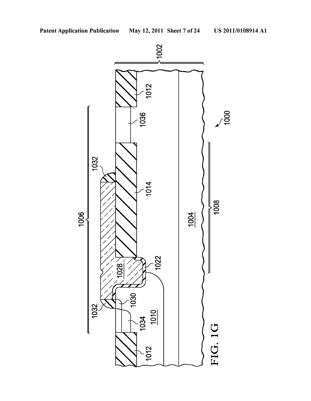 MOS TRANSISTOR WITH GATE TRENCH ADJACENT TO DRAIN EXTENSION FIELD INSULATION - diagram, schematic, and image 08